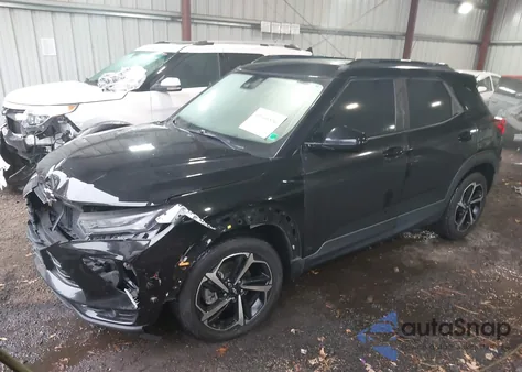 2022 Chevrolet Trailblazer Fwd Rs z USA, uszkodzony, nr VIN KL79MTSLXNB039336